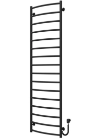 Электрический полотенцесушитель Deffi Классик П16 500х1700 правое подключение черный C.DK.170.50.16.E.B.R.5