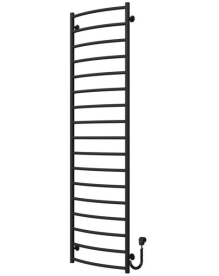 Электрический полотенцесушитель Deffi Классик П17 500х1800 правое подключение черный C.DK.180.50.17.E.B.R.5