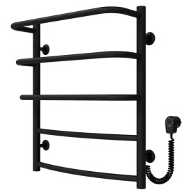 Електрична сушарка для рушників Deffi Каскад Дуга П5 400х600 праве підключення C.KD.60.40.5.E.B.R.5