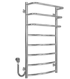 Электрический полотенцесушитель Deffi Каскад Дуга П8 500х900 левое подключение хром C.KD.90.50.8.E.C.L.5