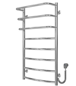 Електрична сушарка для рушників Deffi Каскад Дуга П8 500х900 праве підключення хром C.KD.90.50.8.E.C.R.5