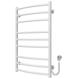 Електрична сушарка для рушників Deffi Класик Еліт П9 400х800 праве підключення білий C.KE.80.40.9.E.W.R.5