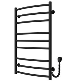 Электрический полотенцесушитель Deffi Классик Элит П9 400х800 правое подключение черный C.KE.80.40.9.E.B.R.5