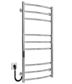 Електрична сушарка для рушників Deffi Класик Еліт П9 400х1000 ліве підключення JD03 хром C.KE.100.40.9.E.C.L.1