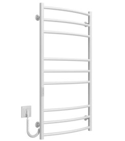Электрический полотенцесушитель Deffi Классик Элит П9 400х1000 левое подключение WD03 белый C.KE.100.40.9.E.W.L.3