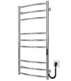 Электрический полотенцесушитель Deffi Классик Элит П9 400х1000 правое подключение JD03 хром C.KE.100.40.9.E.C.R.1