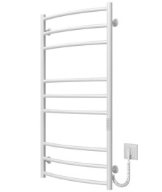 Электрический полотенцесушитель Deffi Классик Элит П9 400х1000 правое подключение WD03 белый C.KE.100.40.9.E.W.R.3