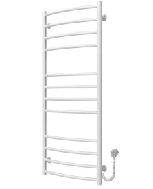 Електрична сушарка для рушників Deffi Класик Еліт П12 400х1200 праве підключення білий C.KE.120.40.12.E.W.R.5