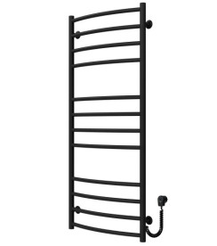 Электрический полотенцесушитель Deffi Классик Элит П12 400х1200 правое подключение черный C.KE.120.40.12.E.B.R.5
