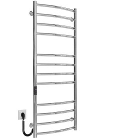 Електрична сушарка для рушників Deffi Класик Еліт П12 400х1200 ліве підключення JD03 хром C.KE.120.40.12.E.C.L.1