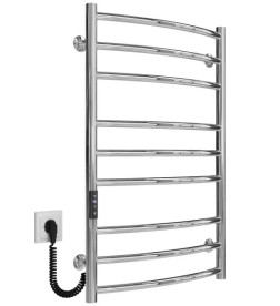 Електрична сушарка для рушників Deffi Класик Еліт П9 500х800 ліве підключення JD03 хром C.KE.80.50.9.E.C.L.1