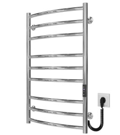 Электрический полотенцесушитель Deffi Классик Элит П9 500х800 правое подключение JD03 хром C.KE.80.50.9.E.C.R.1
