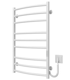 Електрична сушарка для рушників Deffi Класик Еліт П9 500х800 праве підключення WD03 білий C.KE.80.50.9.E.W.R.3