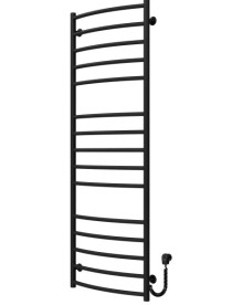 Електрична сушарка для рушників Deffi Класик Еліт П15 500х1500 праве підключення чорний C.KE.150.50.15.E.B.R.5