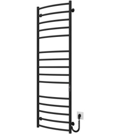 Електрична сушарка для рушників Deffi Класик Еліт П15 500х1500 праве підключення JD03 чорний C.KE.150.50.15.E.B.R.1