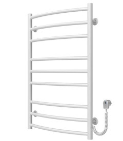 Електрична сушарка для рушників Deffi Класик Еліт П9 600х800 праве підключення білий C.KE.80.60.9.E.W.R.5