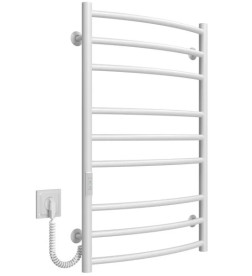 Електрична сушарка для рушників Deffi Класик Еліт П9 600х800 ліве підключення WD03 білий C.KE.80.60.9.E.W.L.3