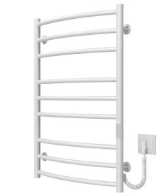 Электрический полотенцесушитель Deffi Классик Элит П9 600х800 правое подключение WD03 белый C.KE.80.60.9.E.W.R.3