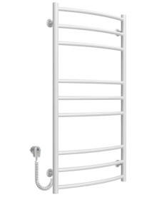 Електрична сушарка для рушників Deffi Класик Еліт П9 600х1000 ліве підключення білий C.KE.100.60.9.E.W.L.5