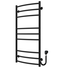 Электрический полотенцесушитель Deffi Классик Элит П9 600х1000 правое подключение черный C.KE.100.60.9.E.B.R.5