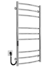 Электрический полотенцесушитель Deffi Классик Элит П9 600х1000 левое подключение JD03 хром C.KE.100.60.9.E.C.L.1