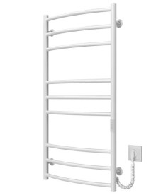 Электрический полотенцесушитель Deffi Классик Элит П9 600х1000 правое подключение WD03 белый C.KE.100.60.9.E.W.R.3