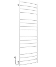 Электрический полотенцесушитель Deffi Классик Элит П16 600х1600 левое подключение белый C.KE.160.60.16.E.W.L.5