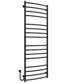 Электрический полотенцесушитель Deffi Классик Элит П16 600х1600 левое подключение черный C.KE.160.60.16.E.B.L.5