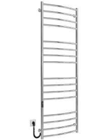 Электрический полотенцесушитель Deffi Классик Элит П16 600х1700 левое подключение JD03 хром C.KE.170.60.16.E.C.L.1