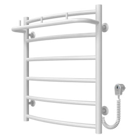 Електрична сушарка для рушників Deffi Класик N П6 500х600 праве підключення білий C.KN.60.50.6.E.W.R.5