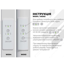 Электрический полотенцесушитель Deffi Классик N П6 500х600 левое подключение WD03 белый C.KN.60.50.6.E.W.L.1