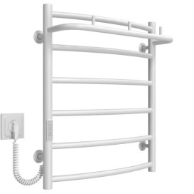 Електрична сушарка для рушників Deffi Класик N П6 500х600 ліве підключення WD03 білий C.KN.60.50.6.E.W.L.1