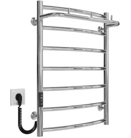 Электрический полотенцесушитель Deffi Классик N П7 500х700 левое подключение JD03 хром C.KN.70.50.7.E.C.L.1