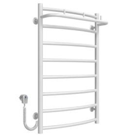 Электрический полотенцесушитель Deffi Классик N П8 500х800 левое подключение белый C.KN.80.50.8.E.W.L.5
