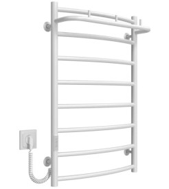 Електрична сушарка для рушників Deffi Класик N П8 500х800 ліве підключення WD03 білий C.KN.80.50.8.E.W.L.1