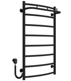 Электрический полотенцесушитель Deffi Классик N П8 500х900 левое подключение черный C.KN.90.50.8.E.B.L.5