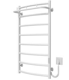 Электрический полотенцесушитель Deffi Классик N П8 500х900 правое подключение WD03 белый C.KN.90.50.8.E.W.R.1