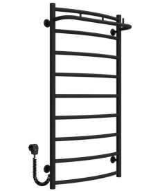 Электрический полотенцесушитель Deffi Классик N П9 500х1000 левое подключение черный C.KN.100.50.9.E.B.L.5