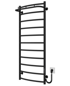 Электрический полотенцесушитель Deffi Классик N П11 500х1200 правое подключение JD03 черный C.KN.120.50.11.E.B.R.1