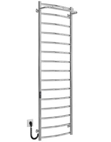 Електрична сушарка для рушників Deffi Класик N П15 500х1600 ліве підключення JD03 хром C.KN.160.50.15.E.C.L.1