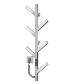 Електрична сушарка для рушників Deffi Kir П6 800 ліве підключення JD04 хром A.KR.80.6.E.C.U.2