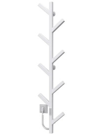 Электрический полотенцесушитель Deffi Kir П8 1200 WD04 нержавеющая сталь белый A.KR.120.8.E.W.U.4