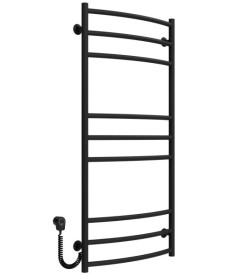 Электрический полотенцесушитель Deffi Классик Элит П9 500х1100 левое подключение EF16 черный D.KE.110.50.9.E.B.L.5