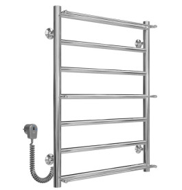 Електрична сушарка для рушників Deffi Ladder П5 500х600 ліве підключення хром C.LK.70.50.7.E.C.L.5