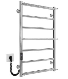 Электрический полотенцесушитель Deffi Ladder П7 500х800 левое подключение JD03 хром C.LK.80.50.7.E.C.L.1