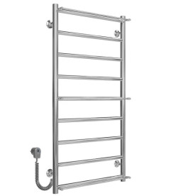 Електрична сушарка для рушників Deffi Ladder П9 500х1000 ліве підключення хром C.LK.100.50.9.E.C.L.5