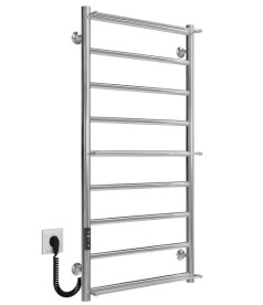 Электрический полотенцесушитель Deffi Ladder П9 500х1000 левое подключение JD03 хром C.LK.100.50.9.E.C.L.1