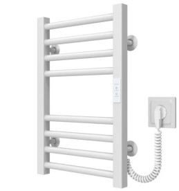 Електрична сушарка для рушників Deffi Lima П8 300х500 праве підключення WD04 білий A.LI.50.30.8.E.W.R.4