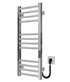 Электрический полотенцесушитель Deffi Lima П12 300х800 правое подключение JD04 хром A.LI.80.30.12.E.C.R.2