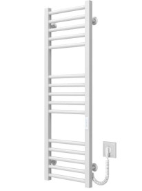 Электрический полотенцесушитель Deffi Lima П15 300х1000 правое подключение WD04 белый A.LI.100.30.15.E.W.R.4